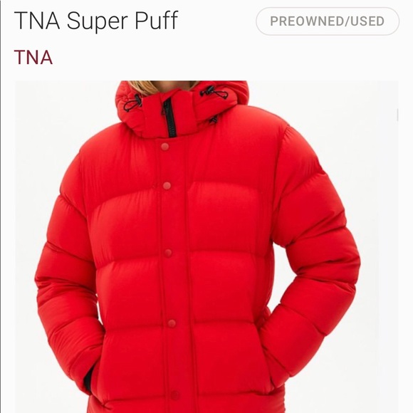 TNA Jackets & Blazers - TNA super puff jacket almost brand new